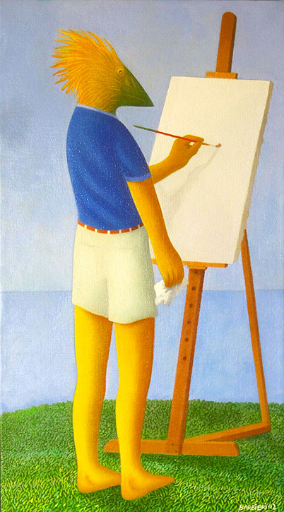 Painting by Joseph Barbieri