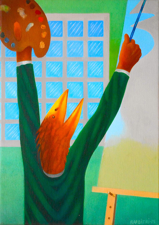 Painting by Joseph Barbieri