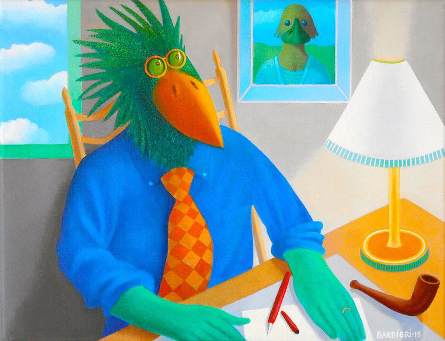 Painting by Joseph Barbieri