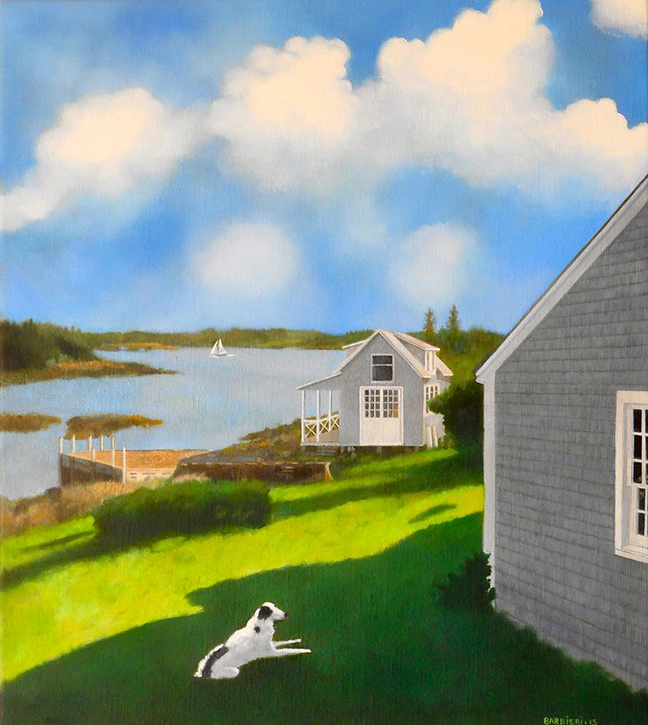 Painting by Joseph Barbieri