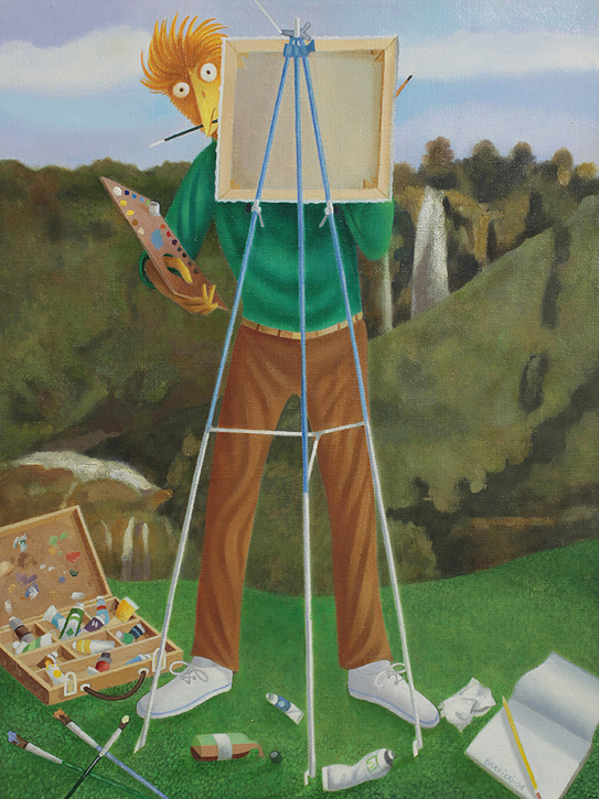 Painting by Joseph Barbieri