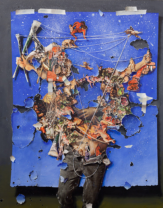 Painting by Gerry Bergstein