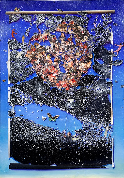 Painting by Gerry Bergstein