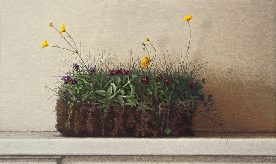 Painting by Stuart Ober