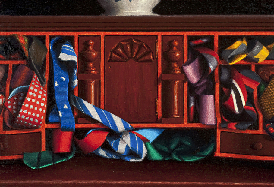 Painting by Stuart Ober