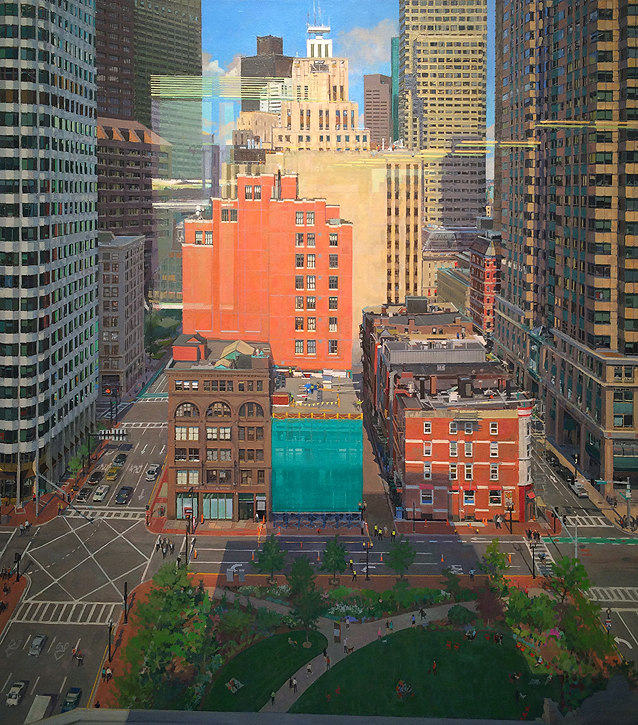 Painting by Richard Raiselis