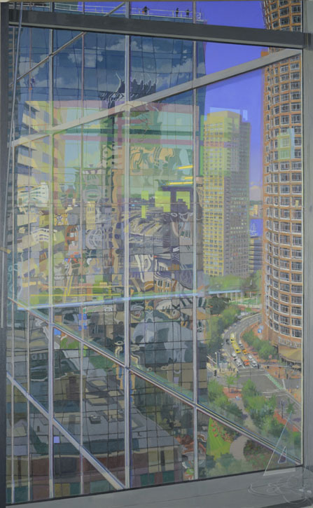 Painting by Richard Raiselis
