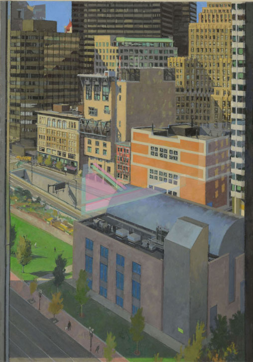Painting by Richard Raiselis