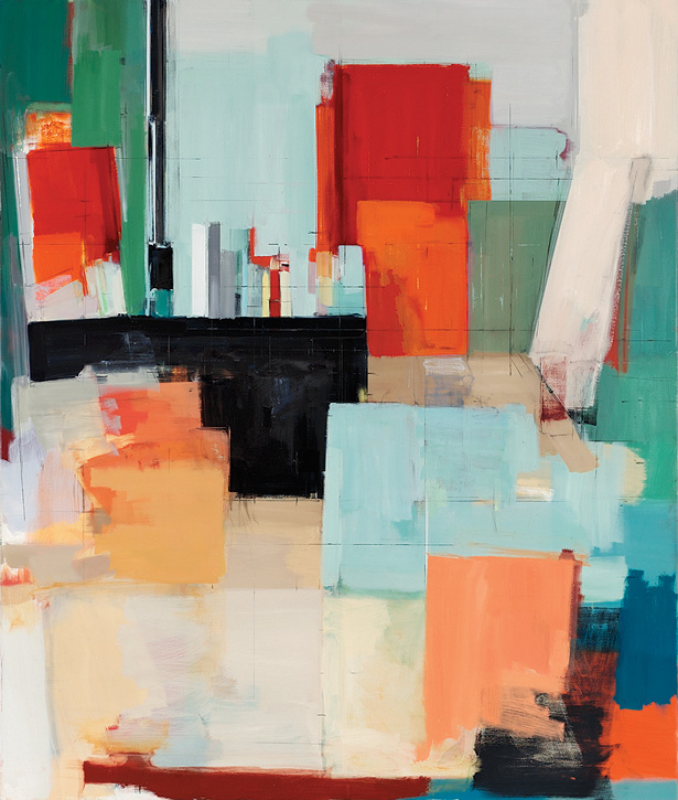 Painting by Peri Schwartz
