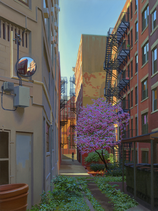 Painting by Ed Stitt