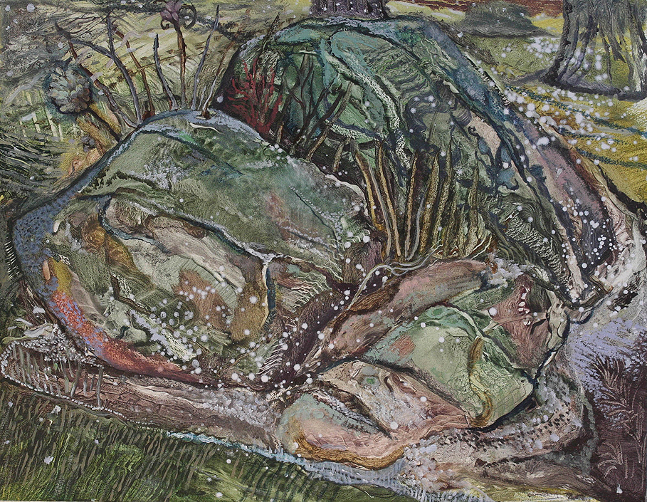 Painting by Julia von Metsch Ramos