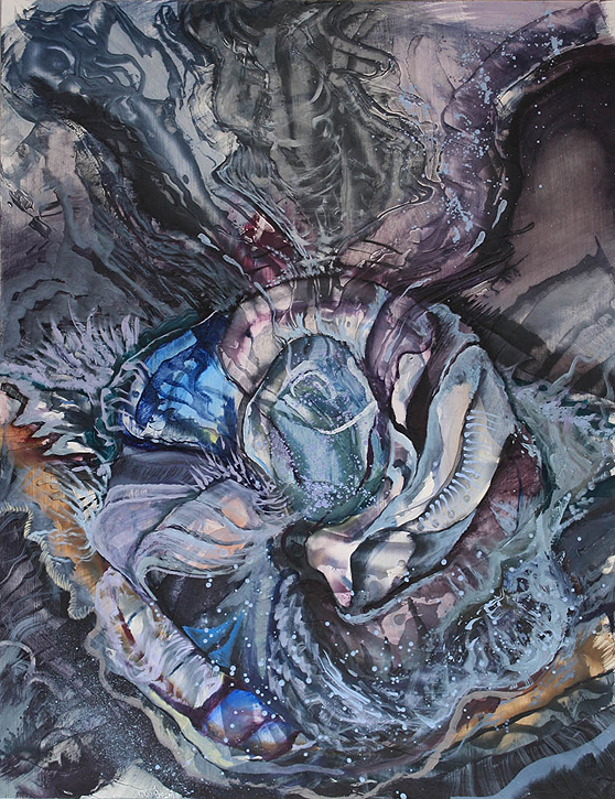 Painting by Julia von Metsch Ramos