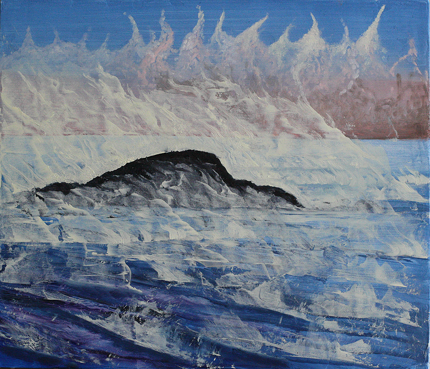 Painting by Julia von Metsch Ramos