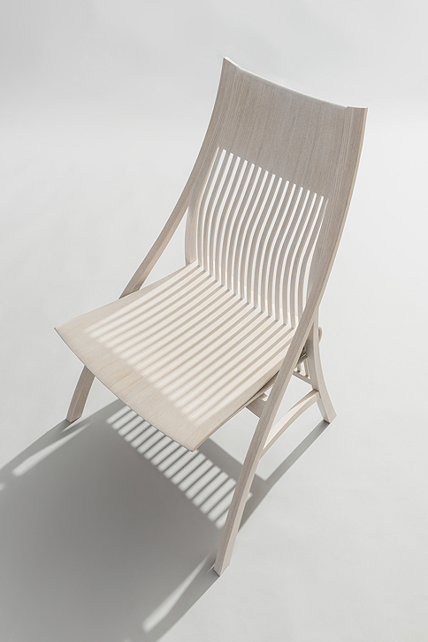 Chair by Japanese furniture maker and artist Yuri Kobayashi.