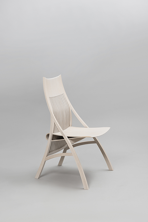 Chair by Japanese furniture maker and artist Yuri Kobayashi.