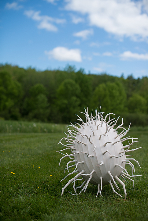 Sculpture by Japanese furniture maker and artist Yuri Kobayashi.