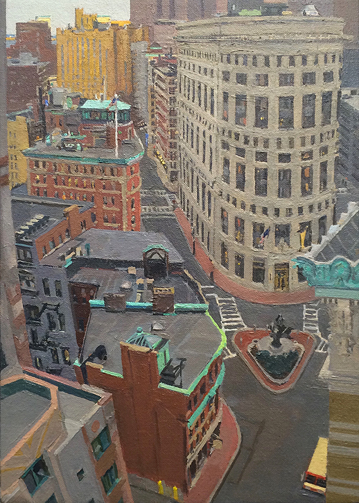 Painting by Richard Raiselis