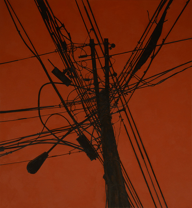 Painting by Richard Raiselis