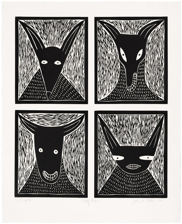 Work on paper by Judy Kensley McKie