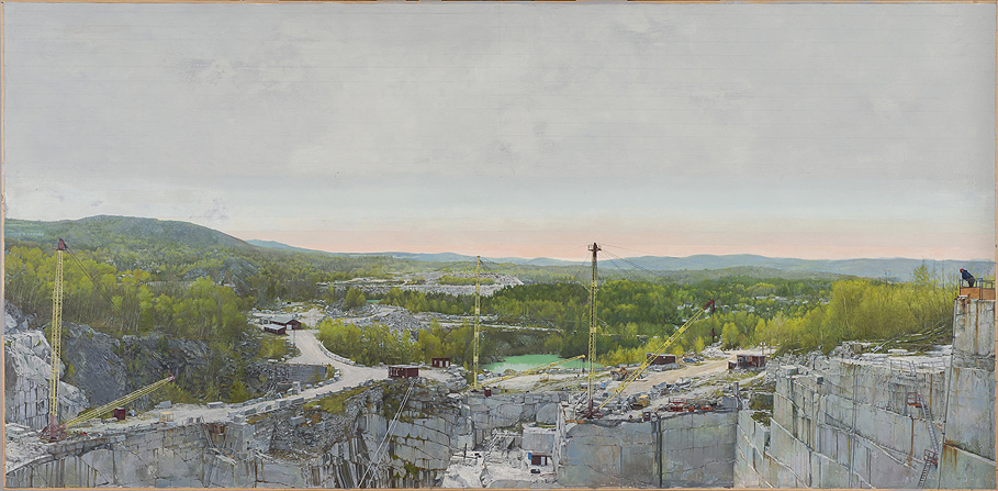Painting by Joseph NcNamara