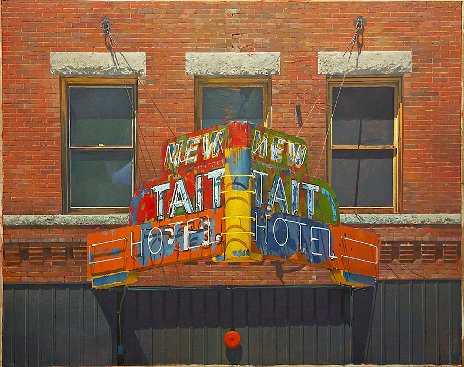 Painting by Joseph McNamara