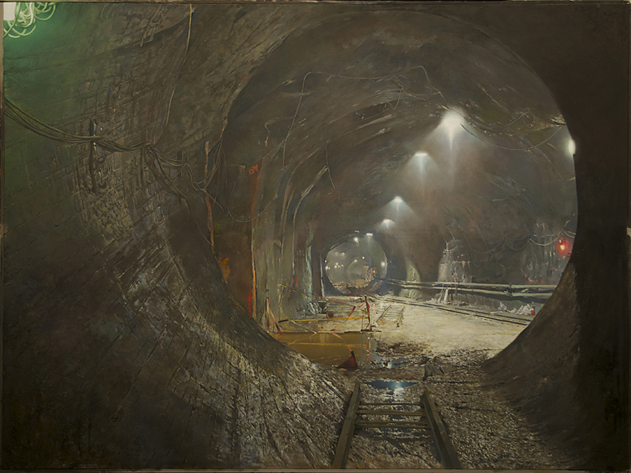 Painting by Joseph McNamara