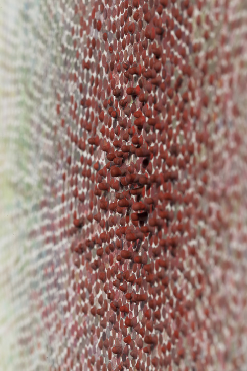 Painting on paper by Masako Kamiya