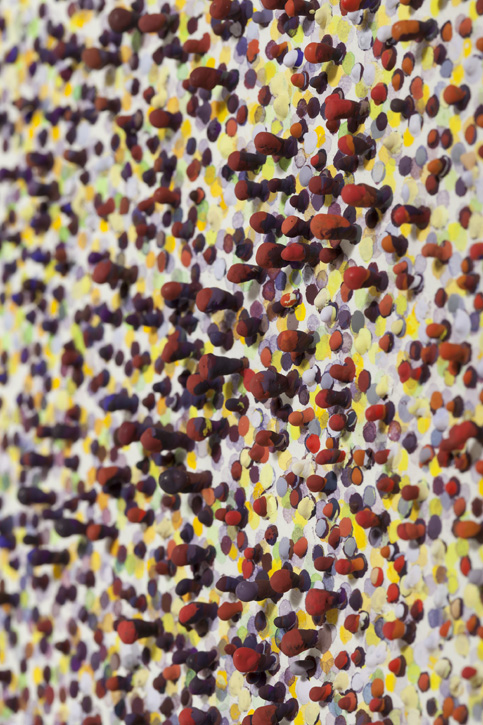 Detail of painting by Masako Kamiya