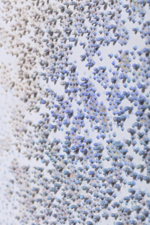 Detail of painting by Masako Kamiya