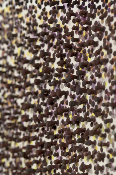 Detail of painting by Masako Kamiya
