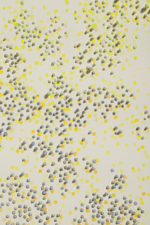 Detail of painting by Masako Kamiya
