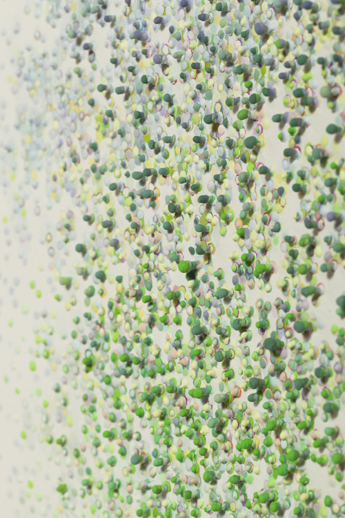 Detail of painting by Masako Kamiya