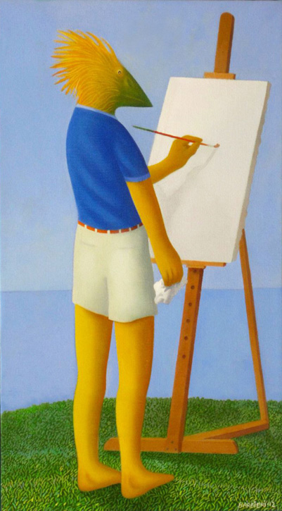 Painting by Joseph Barbieri