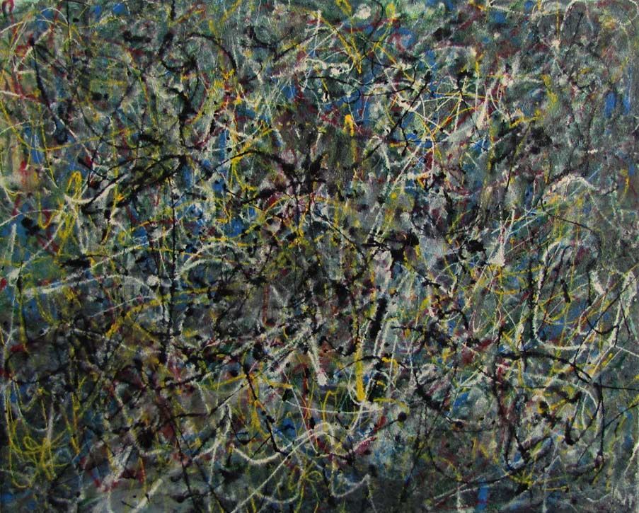 Painting by Rick Harlow