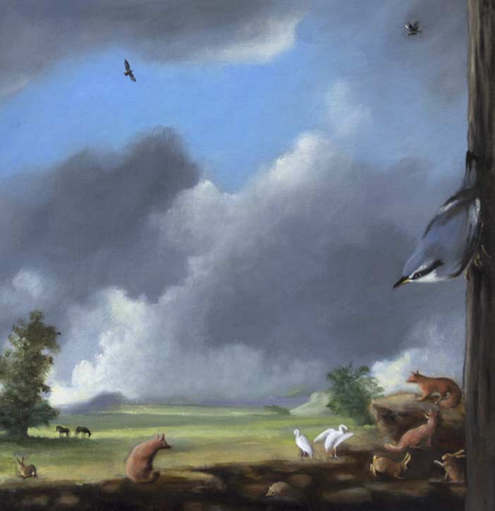 Painting by Gail Boyajian