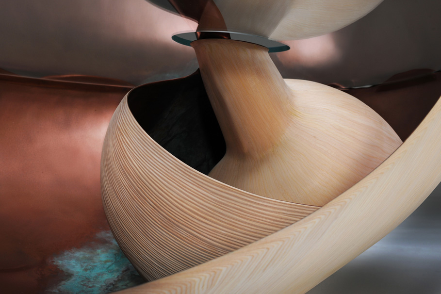 Detail of furniture by Marc Fish
