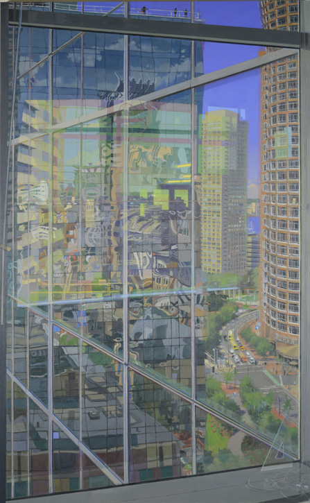 Painting by Richard Raiselis