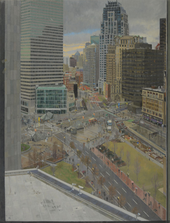 Painting by Richard Raiselis
