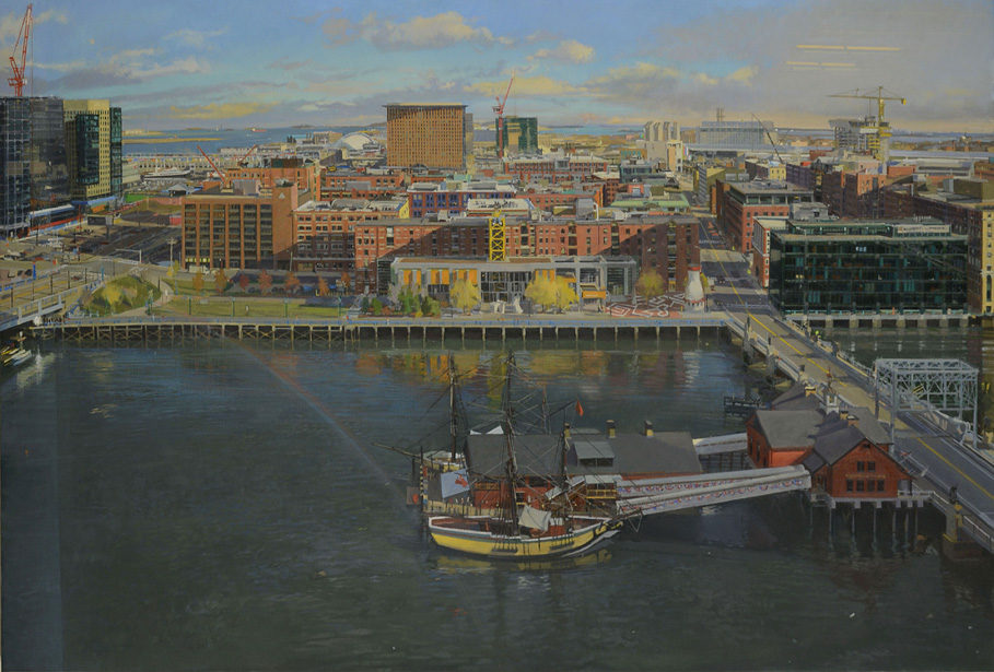 Painting by Richard Raiselis