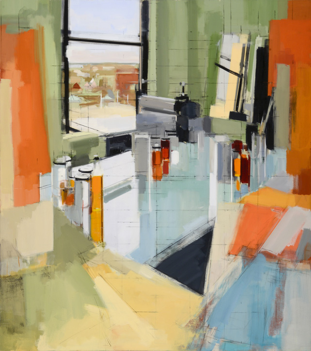Painting by Peri Schwartz