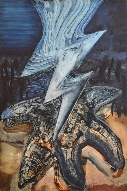 Painting by Julia Von Metzsch