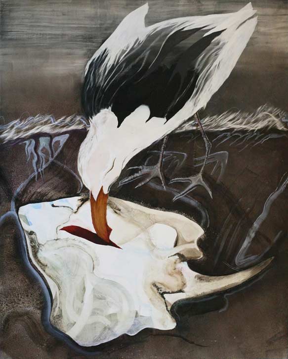 Painting by Julia Von Metzsch