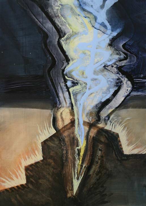 Painting by Julia Von Metzsch