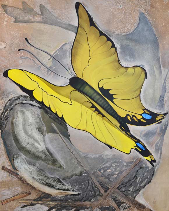 Painting by Julia Von Metzsch