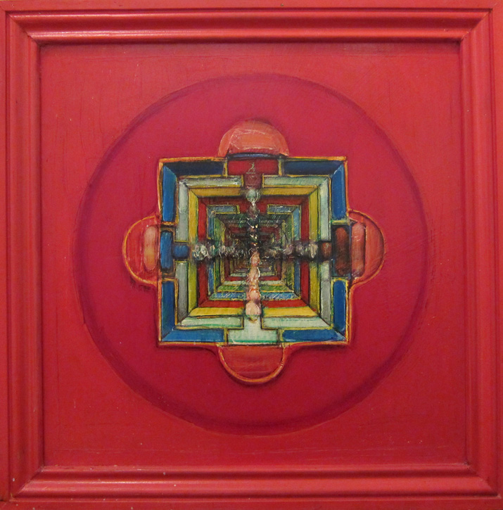 Painting by Gregory Gillespie