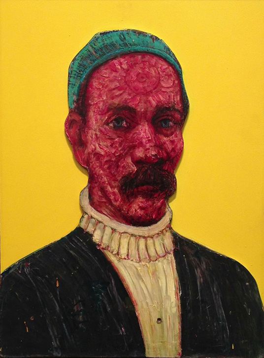 Painting by Gregory Gillespie