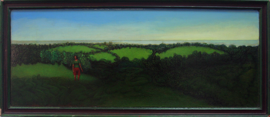 Painting by Gregory Gillespie