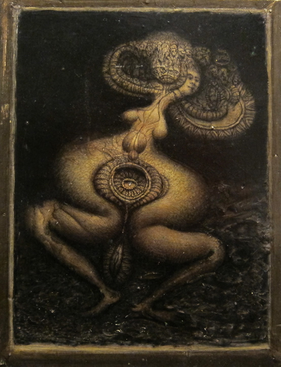 Painting by Gregory Gillespie