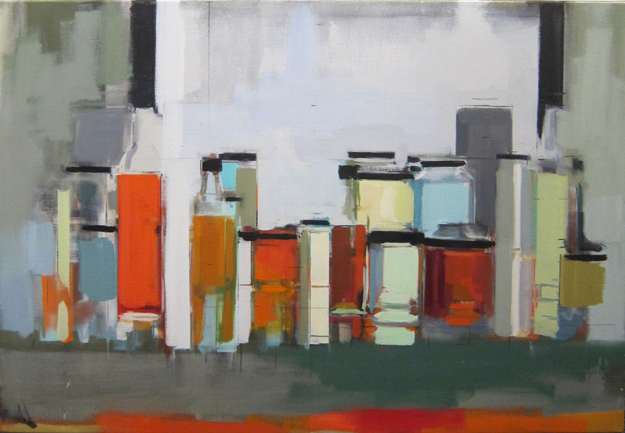 Painting by Peri Schwartz