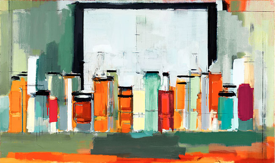 Painting by Peri Schwartz